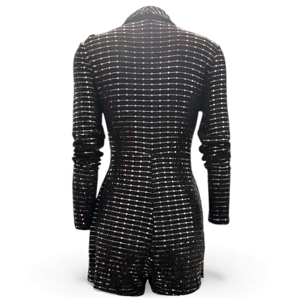 Windsor Gold & Black sparkly romper - Picture 4 of 8